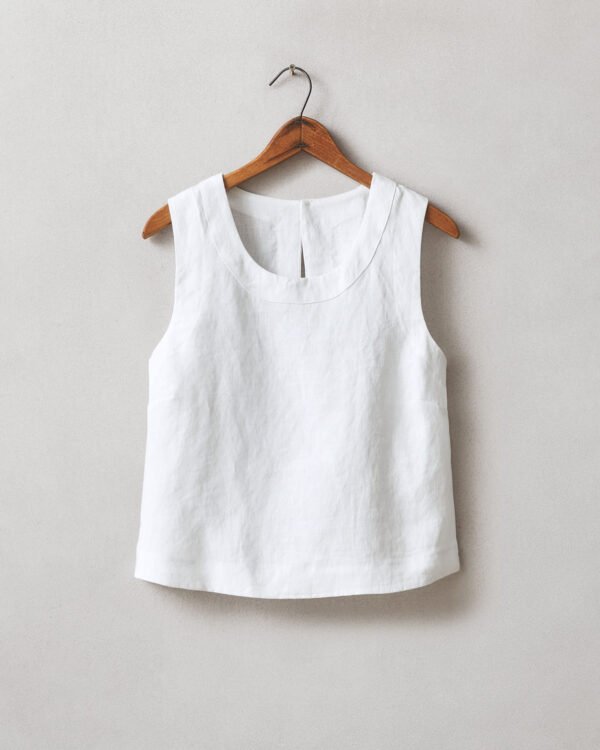 Women's Linen Sleeveless Top
